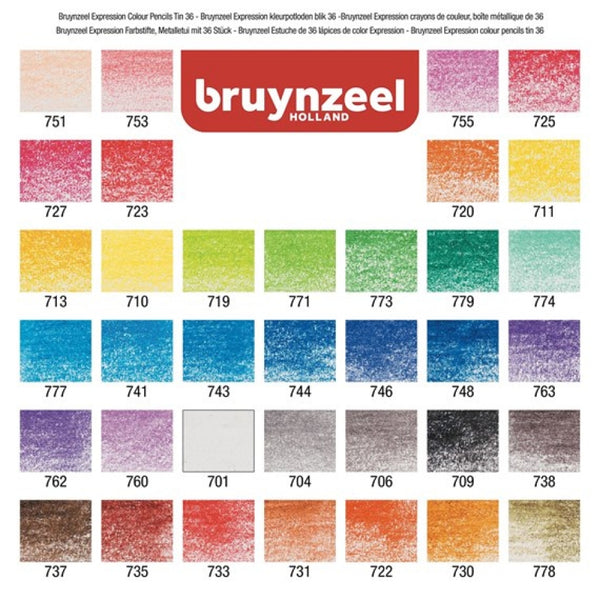 Bruynzeel expression colour 36 stk PRE ORDER
