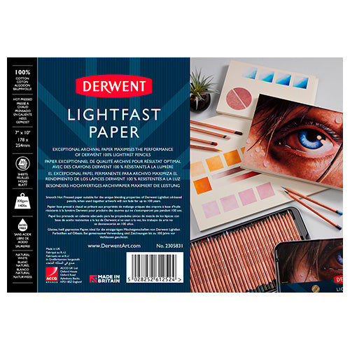 Derwent lightfast 17,8x25,4cm 300g 20ark PRE ORDER
