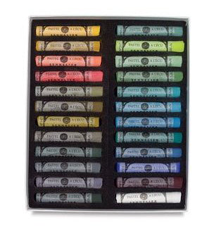 Sennelier landscape colours sett med tørre pasteller 24 farger PRE ORDER