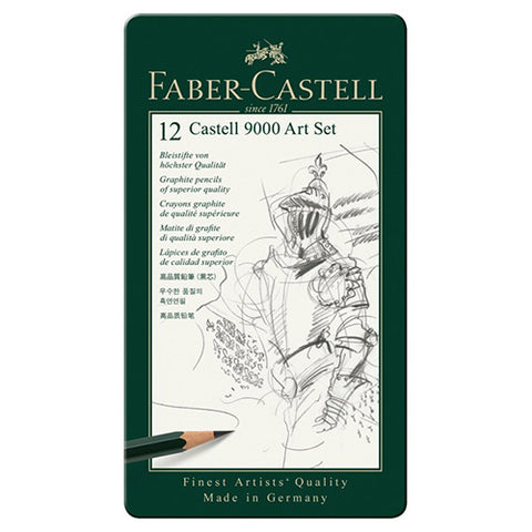 Faber-Castell 9000 blyant sett 8B-2H PRE ORDER