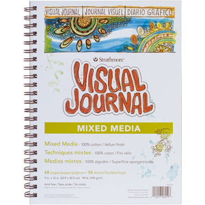 Strathmore 500 - Visual Journal, Mixed-Media 22,9x30,5cm
