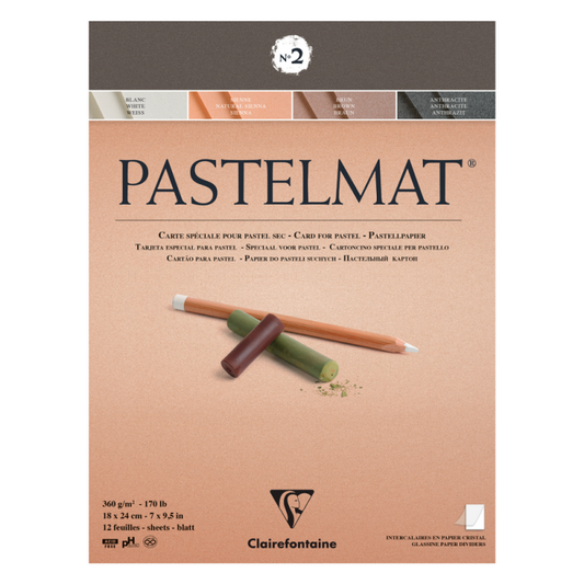 Clairefontaine, Pastelmat paper pad nr2 PRE ORDER