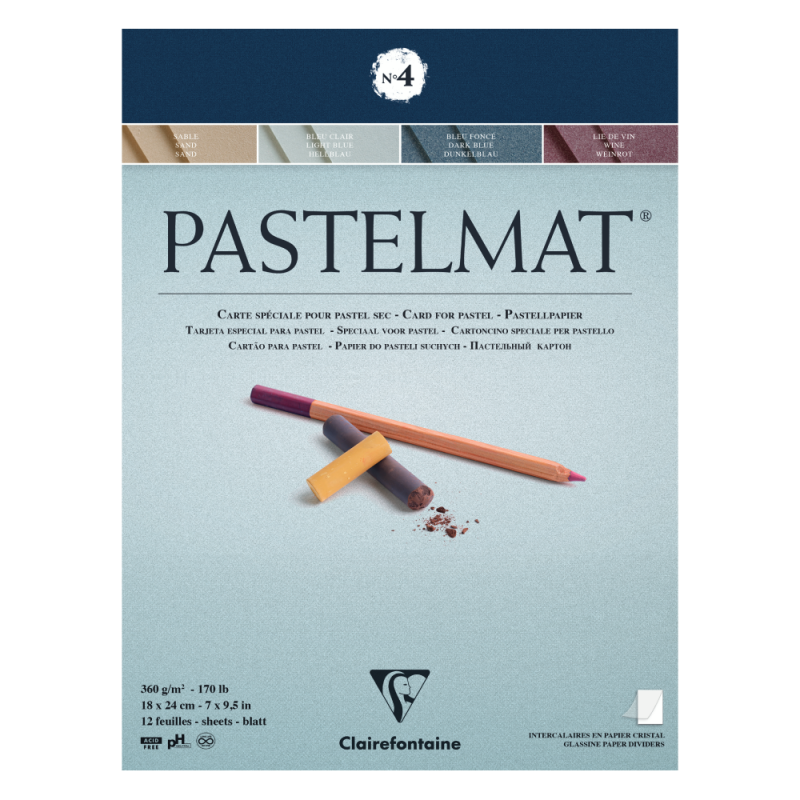Clairefontaine, Pastemat paper pad nr 4 PRE ORDER