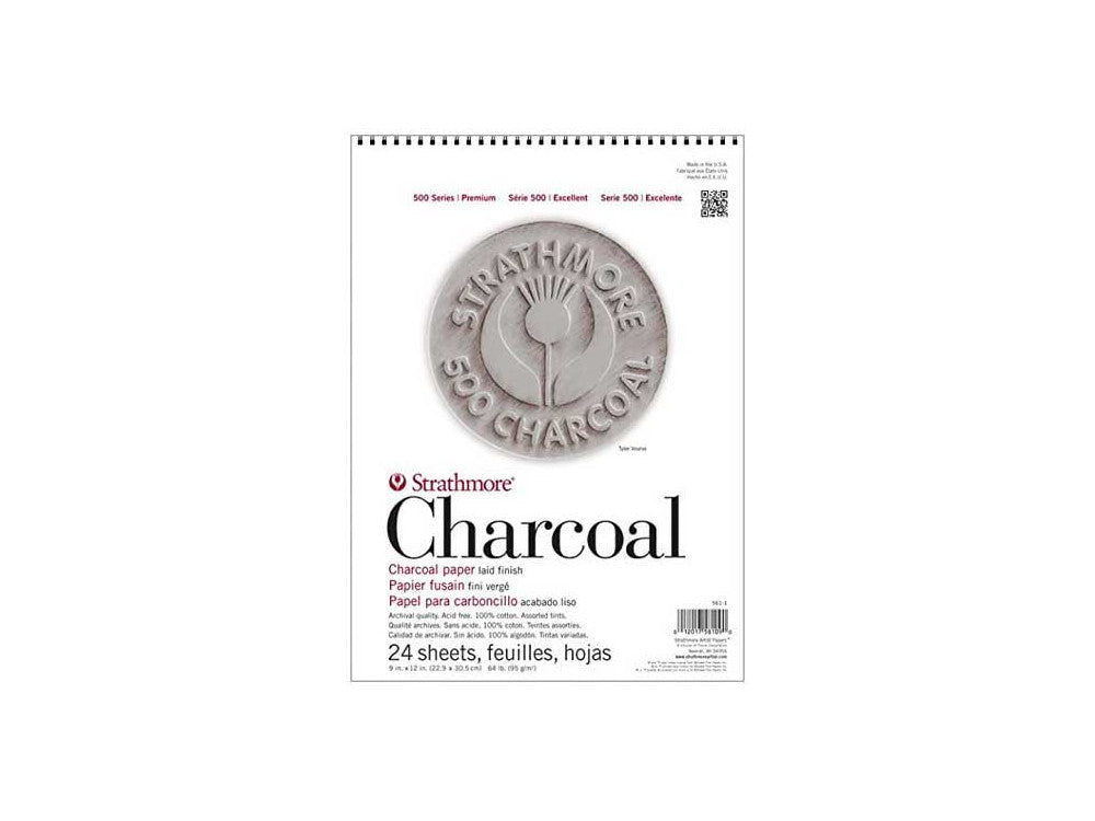 500 serie Strathmore Charcoal fargerik 22,9 x 30,5 cm